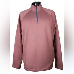 UNTUCKit Men's 1/4 Zip Performance Pullover size M